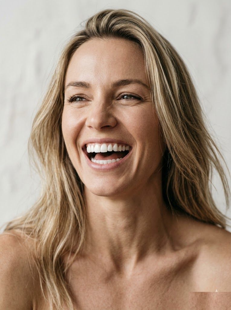 Laser whitening result